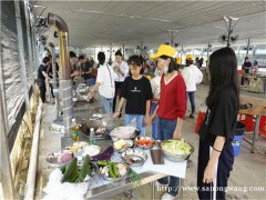 龙岗户外休闲一日游野炊烧烤来田中园农庄